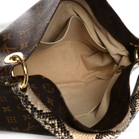 louis vuitton monogram python|Louis Vuitton artsy colors.